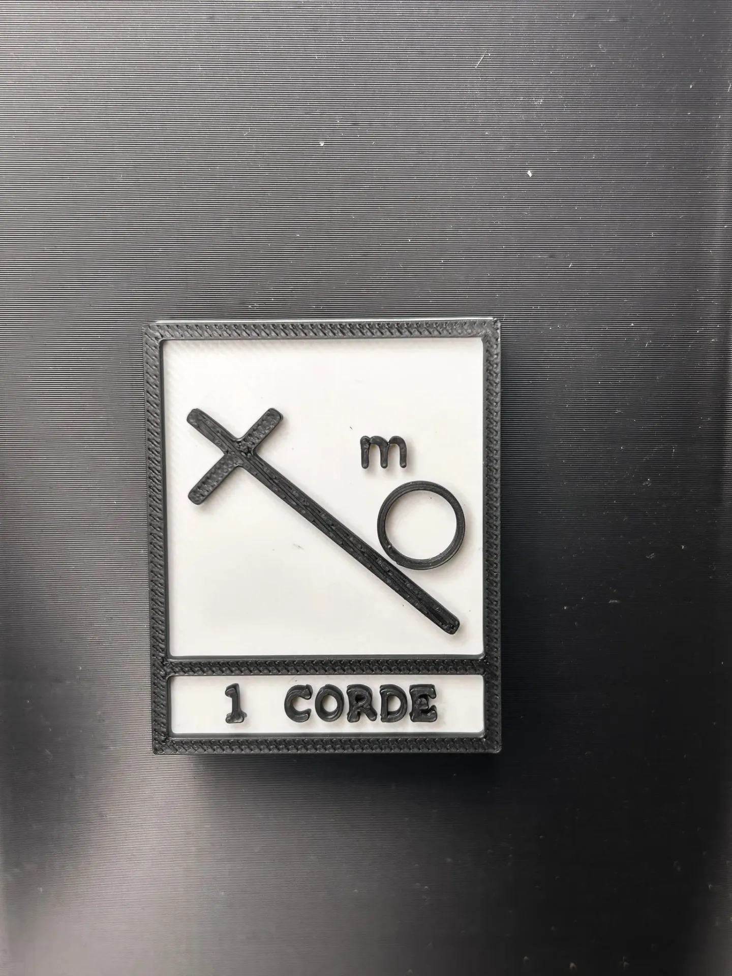 Une corde